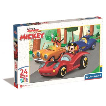 Puzzle Clementoni Maxi, Disney Mickey Mouse, 24 piese