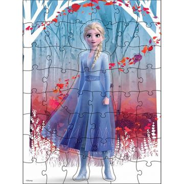 Spin master - Puzzle personaje Frozen 2 , Puzzle Copii, In cutie diamant, piese 48
