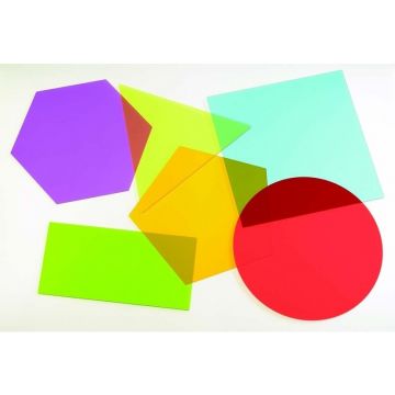 Forme uriase pentru amestecarea culorilor, TickiT, set de 6 elemente, multicolor