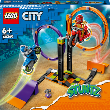 LEGO® LEGO® City - Provocarea de cascadorii cu rotiri 60360, 117 piese