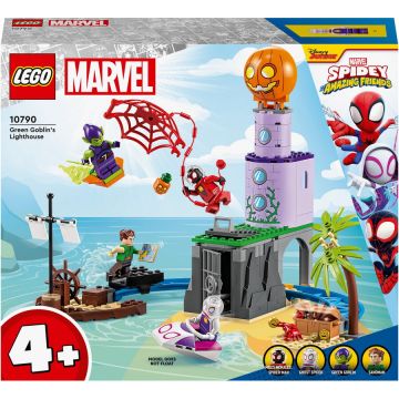 LEGO® LEGO® Super Heroes - Echipa lui Spidey la farul lui Green Goblin 10790, 149 piese