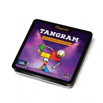 Tangram Magnetic - Ideal pentru calatorii (RO)