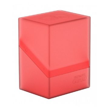 Cutie Depozitare Ultimate Guard Boulder Deck Case 80+ Marime Standard - Ruby