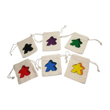 Carcassonne - Set Bags for Meeples