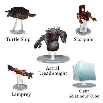 Precomanda Miniaturi D&D Icons of the Realms Ship Scale - Attacks from Deep Space