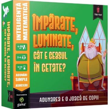 Joc Educativ 4-99 Ani - Imparate, Luminate, Cat E Ceasul In Cetate?