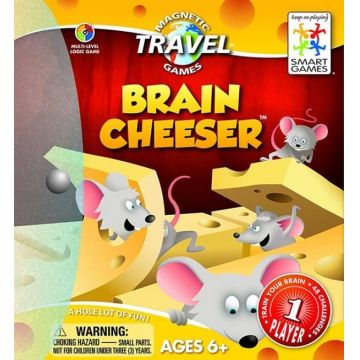 Smart Games - Brain Cheeser, joc de logica cu 48 de provocari, 6+ ani