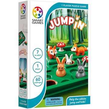 Smart Games - Jump In, joc de logica cu 60 de provocari, 7+ ani