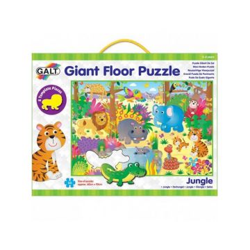 Puzzle Giant Floor Galt Jungla, 30 piese