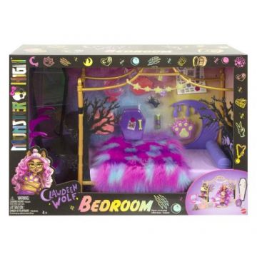 Set de joaca Monster High, Dormitorul lui Clawdeen Wolf