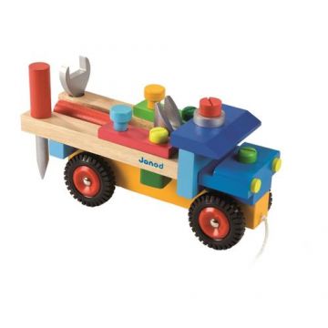 Camionul cu unelte Janod (Multicolor)