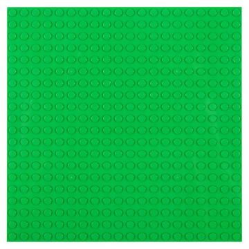 Placa de baza pentru constructie,verde,plastic,16x16 cm