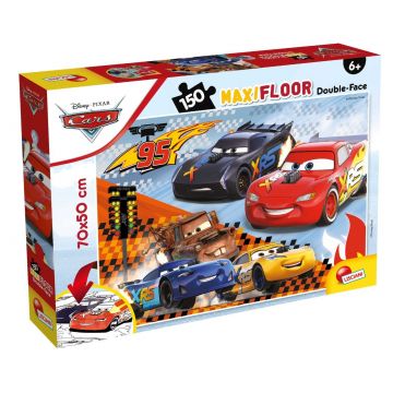Puzzle de podea, Lisciani, Disney Cars, Maxi, 150 piese