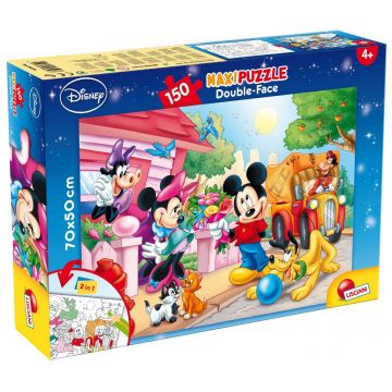 Puzzle de podea, Lisciani, Disney Mickey Mouse, Maxi, 150 piese