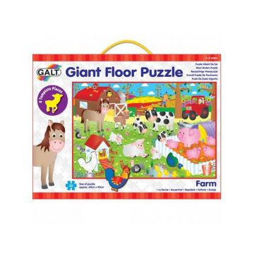 Puzzle Giant Floor Galt Ferma, 30 piese