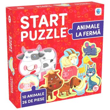 Animale la ferma, Smile Games, 26 piese