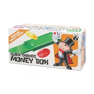 Caseta magica de bani Marvin's Magic - Quick Change Money Box