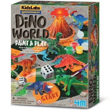 Creeaza propriul joc, 4M, Lumea dinozaurilor, KidzLabs