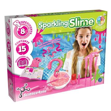 Joc educativ Science4you, set gelatina sclipitoare