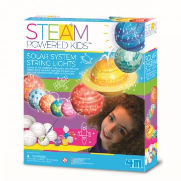 Kit stiintific, 4M, Luminite Sistem Solar, Steam Kids