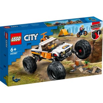 LEGO® City - Aventuri Off Road cu vehicul 4x4 (60387)