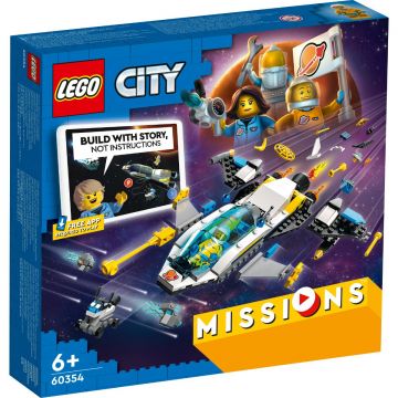 LEGO® City - Misiuni de explorare spatiala pe Marte (60354)