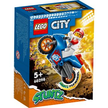 LEGO® City - Motocicleta de cascadorie-racheta (60298)