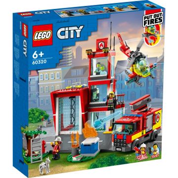 LEGO® City - Remiza de pompieri (60320)