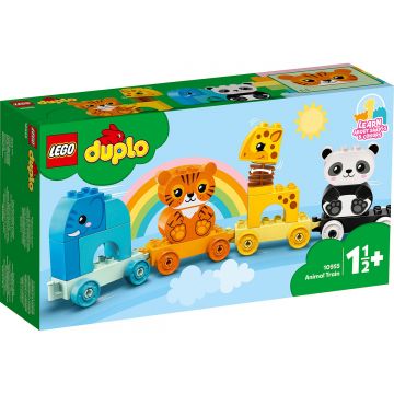 LEGO® DUPLO® - Primul meu tren cu animale (10955)