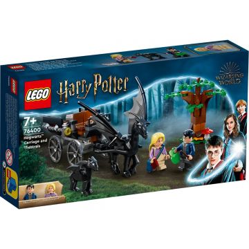 LEGO® Harry Potter - Trasura si caii Thestral de la Hogwarts (76400)