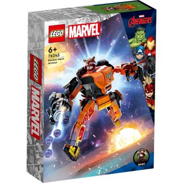 LEGO® Marvel - Armura de robot a lui Rocket (76243)