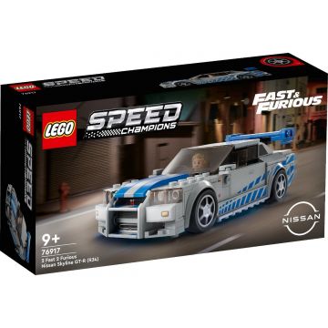 LEGO® Speed Champion - Nissan Skyline GT-R (R34) Mai furios, mai iute (76917)