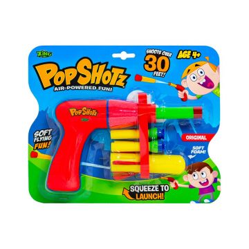 Pistol cu sageti Zing, Pop Shotz, rosu