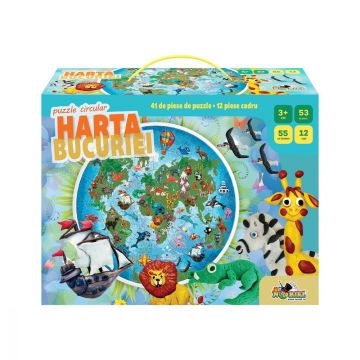 Puzzle circular Noriel, Harta Bucuriei