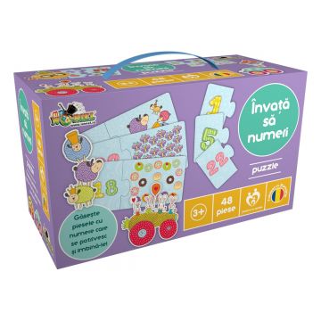 Puzzle Noriel - Invata sa numeri