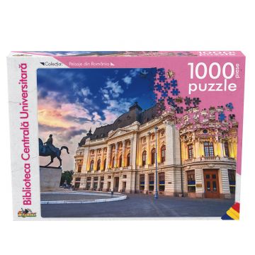 Puzzle Noriel - Peisaje din Romania - Biblioteca Centrala Universitara, 1000 Piese