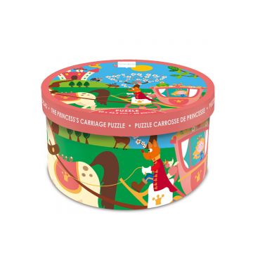 Puzzle Scratch, Caleasca printesei, 60 piese