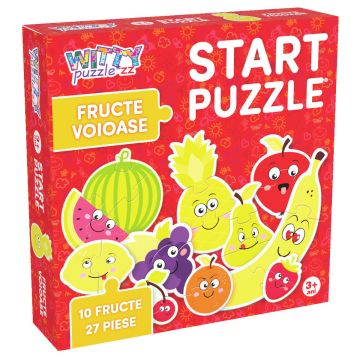 Puzzle Witty Puzzlezz, Fructe voioase, 27 piese
