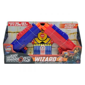 Arma de jucarie Air Warriors, Wizard, 2 buc