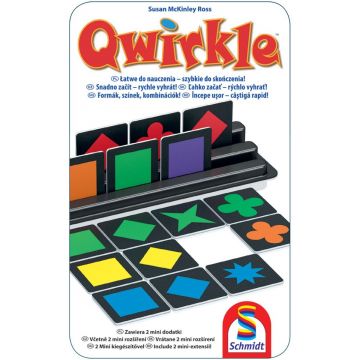 Joc de societate Qwirkle Metal Box, Schimdt