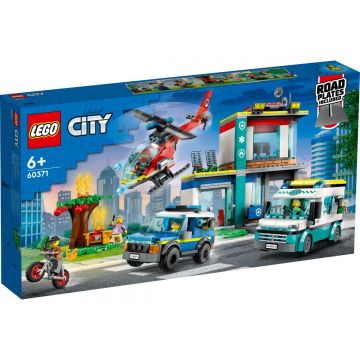 LEGO® City - Centru pentru vehicule de urgenta (60371)