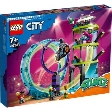 LEGO® City Stuntz - Provocarea suprema de cascadorii pe motocicleta (60361)