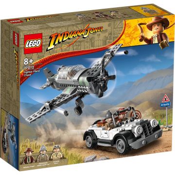 LEGO® Indiana Jones - Urmarire cu avionul de vanatoare (77012)