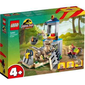 LEGO® Jurassic Park - Evadarea unui velociraptor (76957)