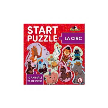 Noriel Puzzle - Start Puzzle, La circ (2, 3 si 4 piese)