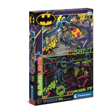 Puzzle Clementoni Batman Glowing, 104 piese