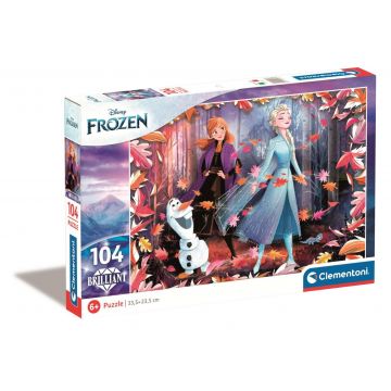 Puzzle Clementoni Disney Frozen 2 Brilliant 104 piese