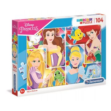 Puzzle Clementoni Disney Princess, 104 piese