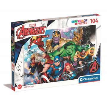 Puzzle Clementoni Marvel Avengers, 104 piese