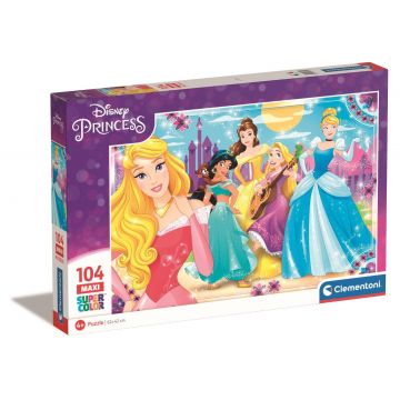 Puzzle Clementoni Maxi, Disney Princess, 104 piese